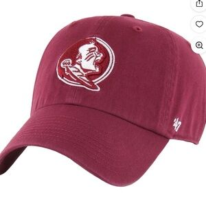 FSU 47 Brand Cap CLEAN UP with Embroidered Logo